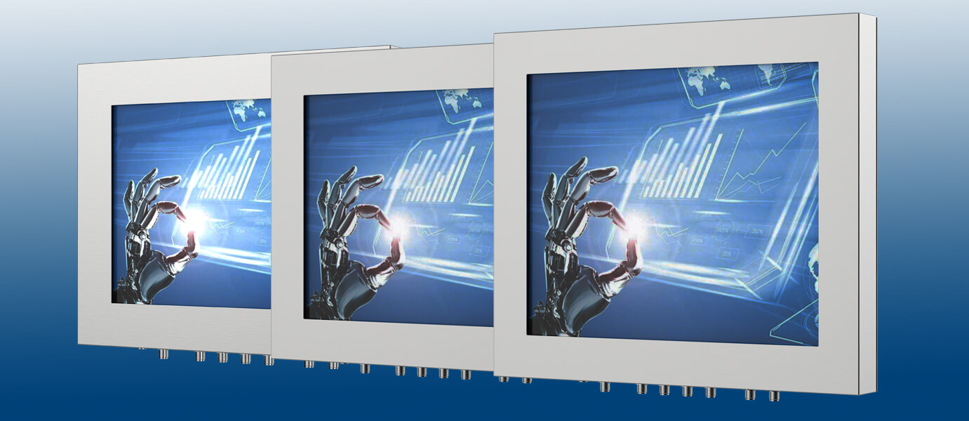 stainless steel industrial touch panel PC