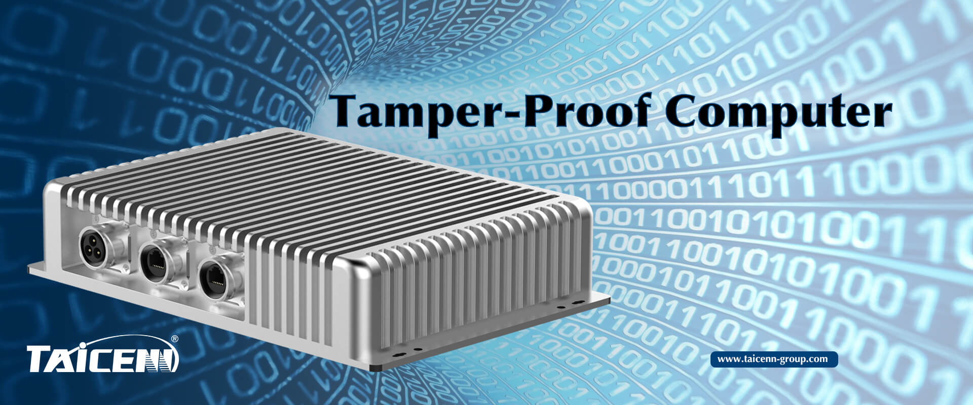 TAICENN Secure and Tamper-Proof computing system by using TAS industrial secure SSDs